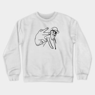 rapping Crewneck Sweatshirt